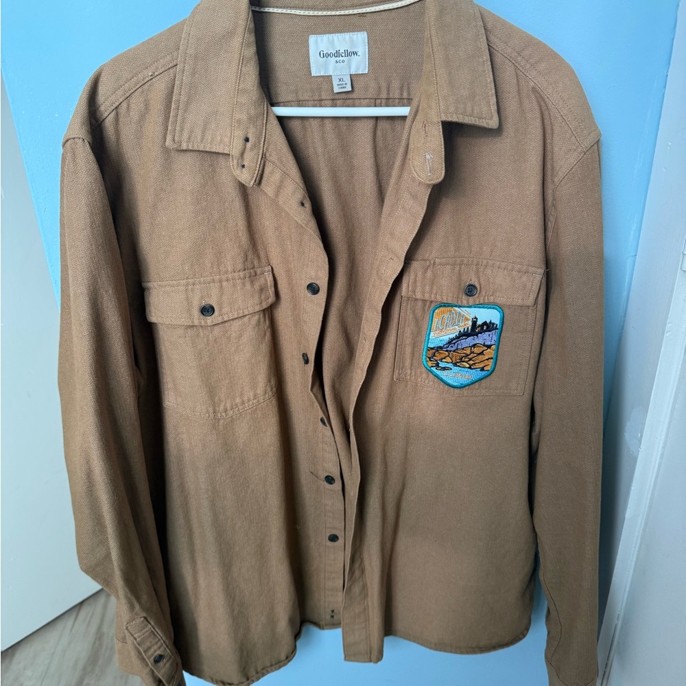 Men’s Goodfellow Button Down Jacket - image 1